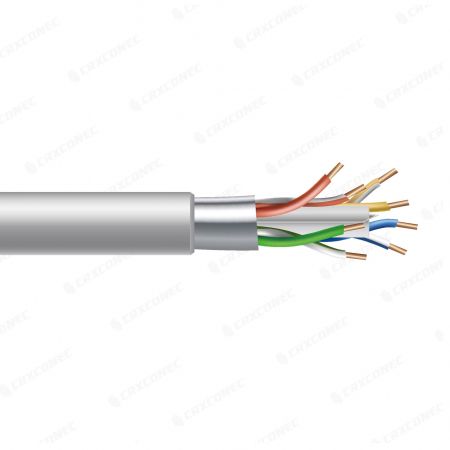 PRIME PVC-jacka Lan Cat6 FTP Bulk-kabeltråd